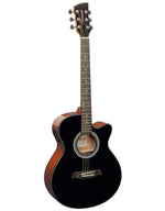 Brunswick BTK50 BK akoestisch/elektrisch gitaar vooraanzicht