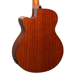 Brunswick BTK50 BL akoestisch/elektrisch gitaar achteraanzicht body