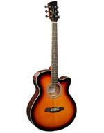 Brunswick BTK50 SB akoestisch/elektrisch gitaar vooraanzicht