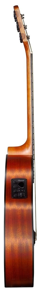 Brunswick BTK50 TB akoestisch/elektrisch gitaar zijaanzicht