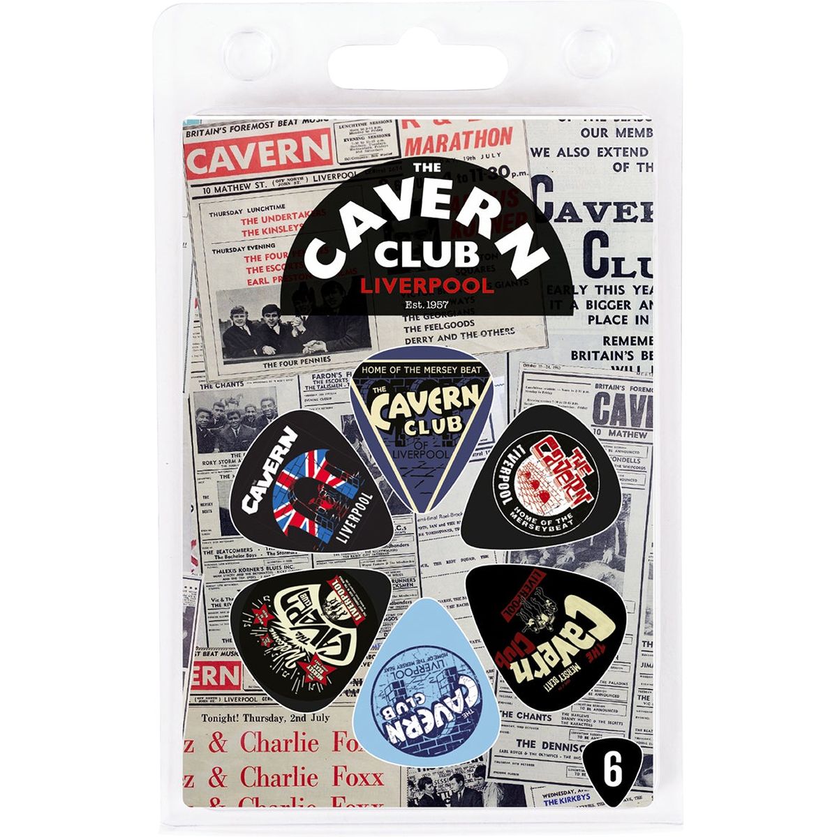 Press Plectrums - 6 Pack