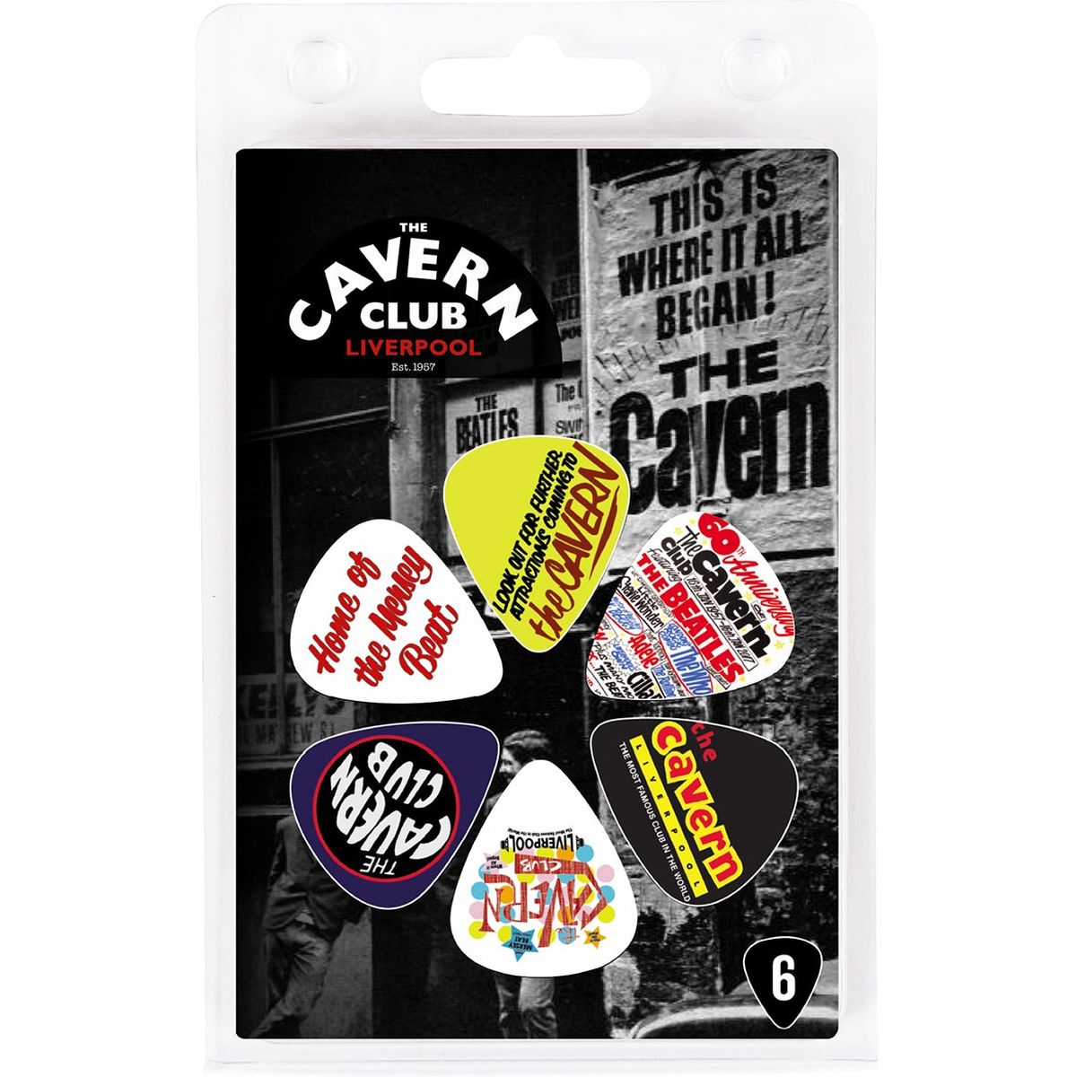 Cavern Plectrums - 6 Pack
