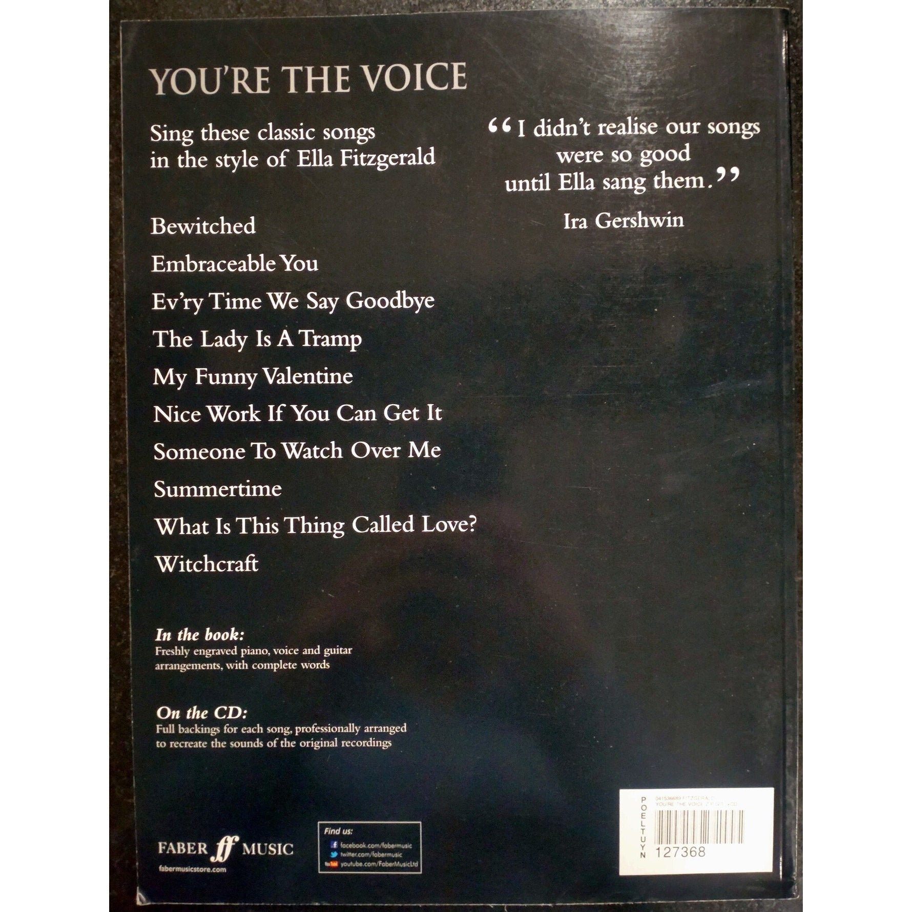 Faber Music Ella Fitzgerald - You're The Voice - Piano, Zang en Gitaar
