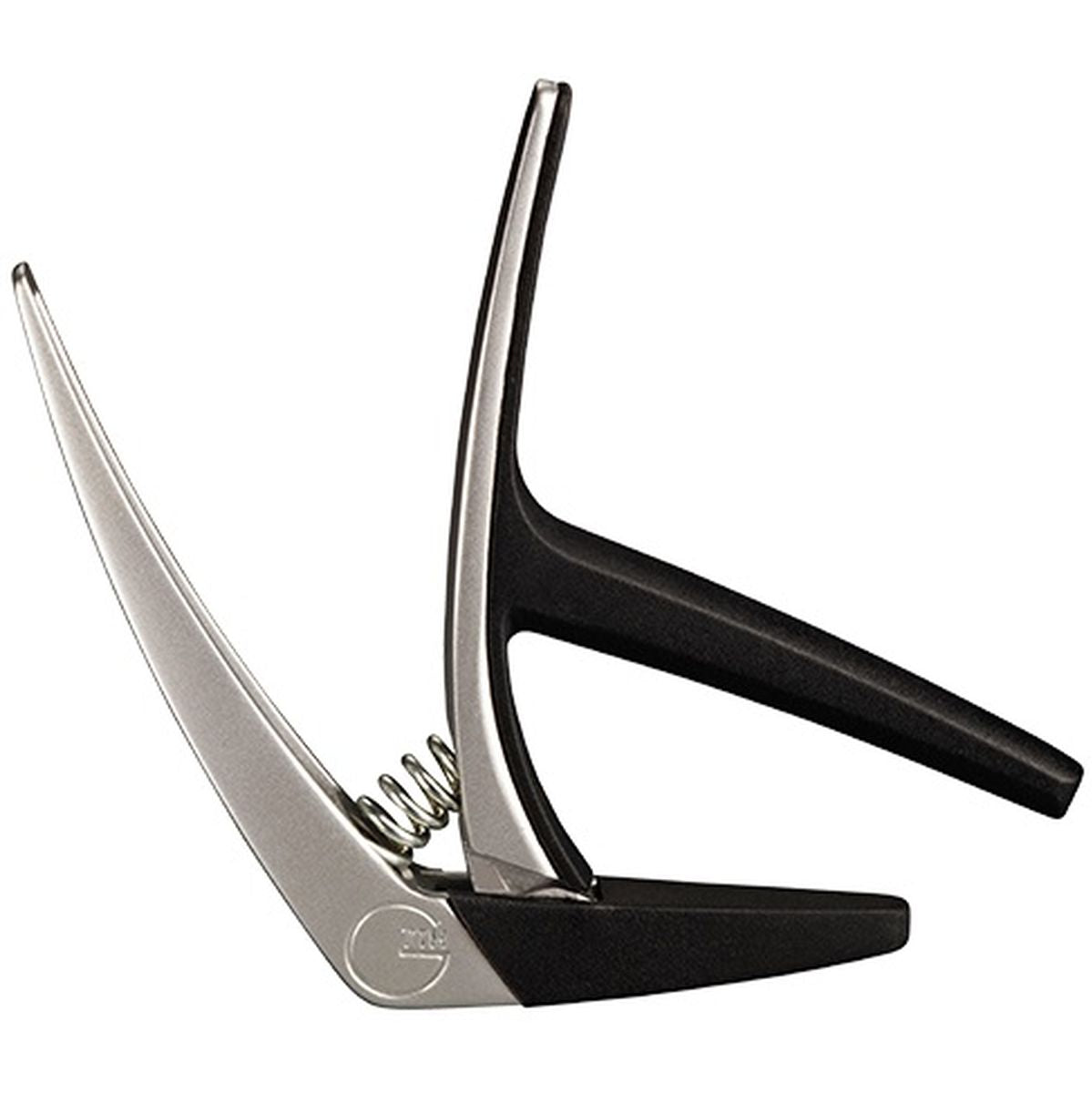 Nashville gitaar capo voor stalen snaren (akoestisch/elektrisch), zilver