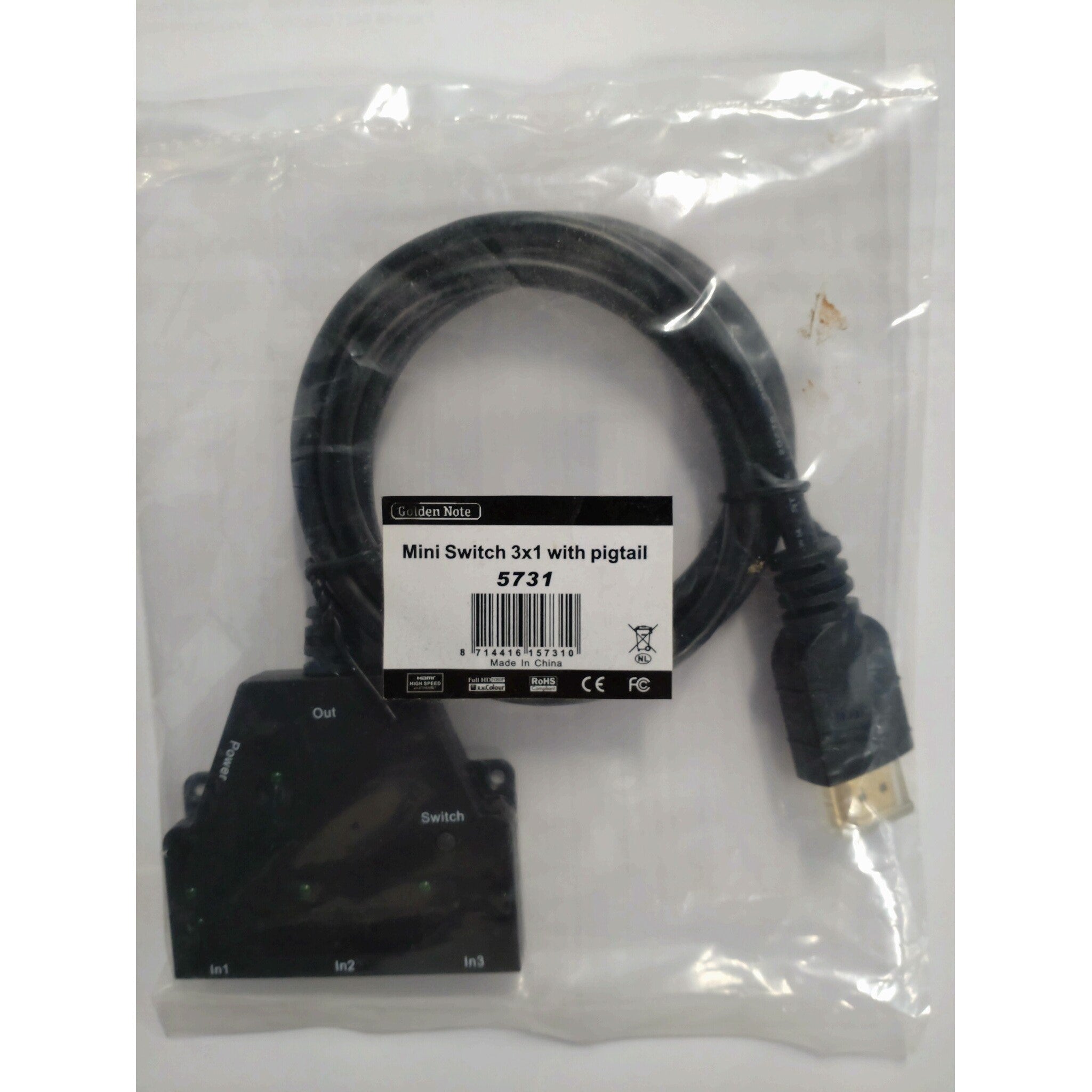 Mini HDMI switch 3x1