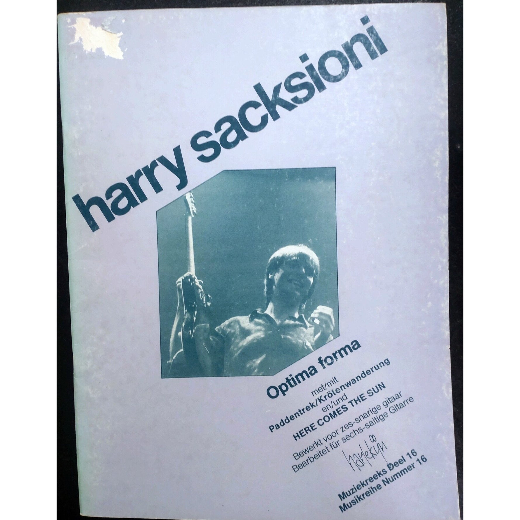 Harlequin Harry Sacksioni - Optima forma - Guitar