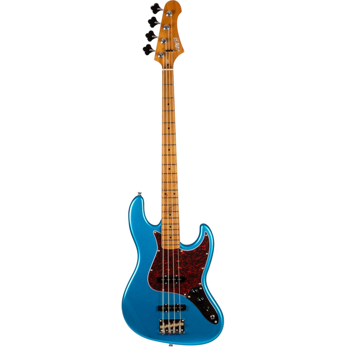 Jet JJB-300 LPB 4-snarige basgitaar vooraanzicht