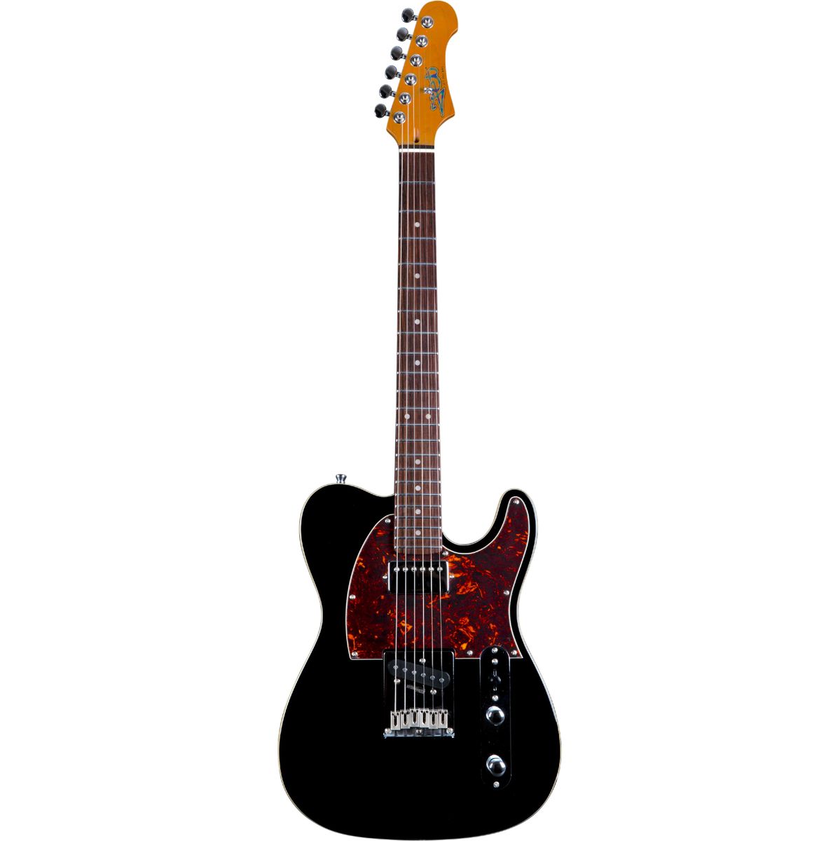Jet JT-350 BK elektrisch gitaar vooraanzicht