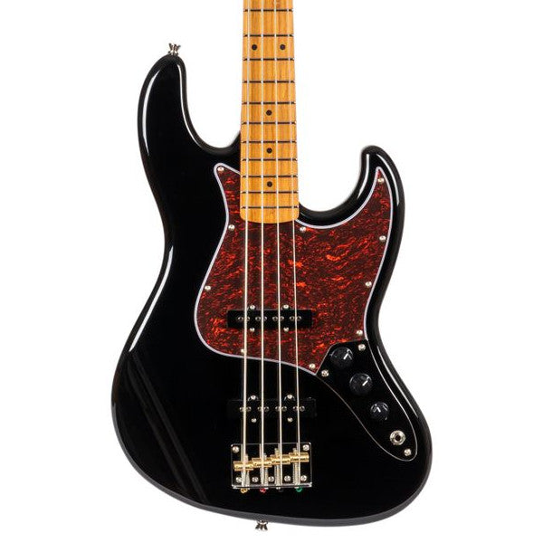 Jet JJB-300 BK 4-snarig basgitaar vooraanzicht body