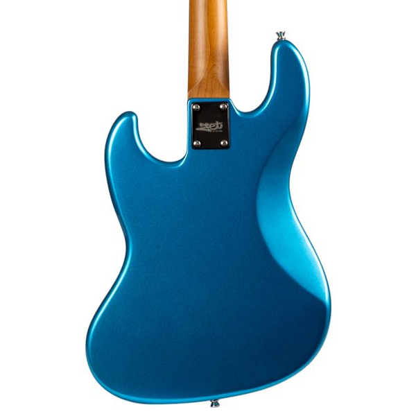 Jet JJB-300 LPB 4-snarige basgitaar achteraanzich body