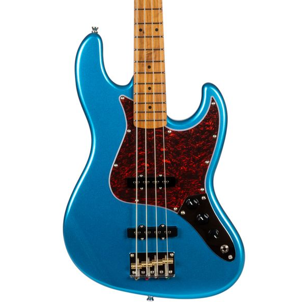 Jet JJB-300 LPB 4-snarige basgitaar 4-snarig basgitaar vooraanzicht body