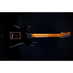 Jet JS-300 BK elektrisch gitaar achteraanzicht dwars