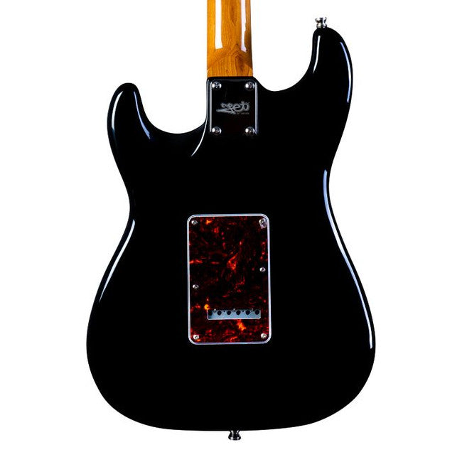 Jet JS-300 BK elektrisch gitaar achteraanzicht body
