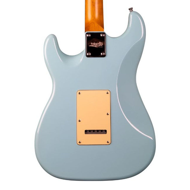 Jet JS-300 BL elektrisch gitaar achteraanzicht body