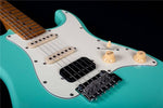 Jet JS-300 SFG elektrisch gitaar schuin aanzicht body