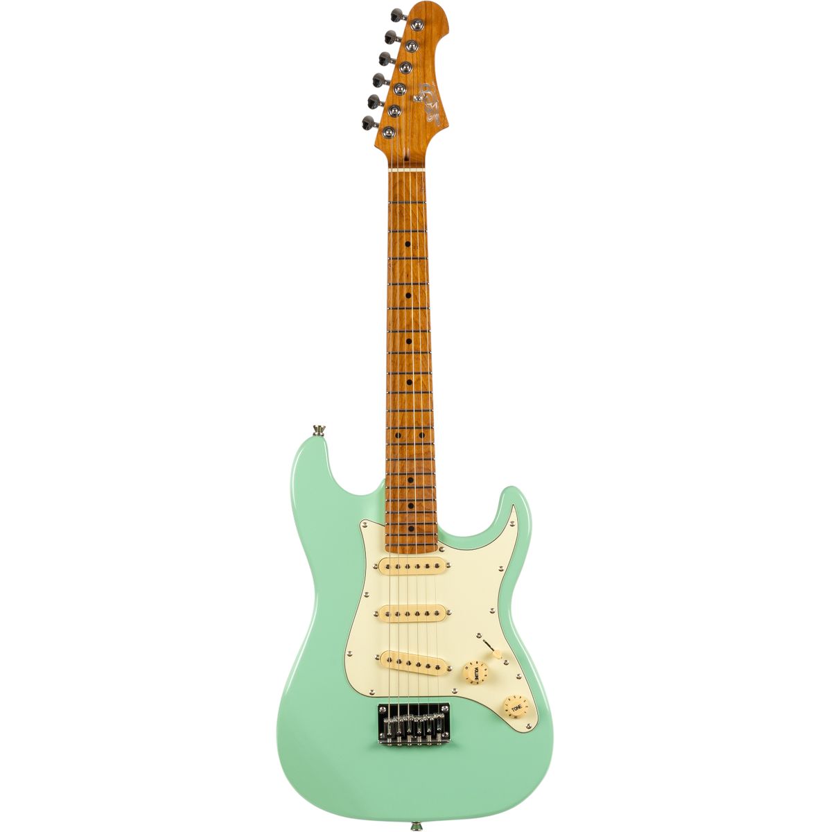 Jet JS-300 mini sfg elektrisch gitaar vooraanzicht