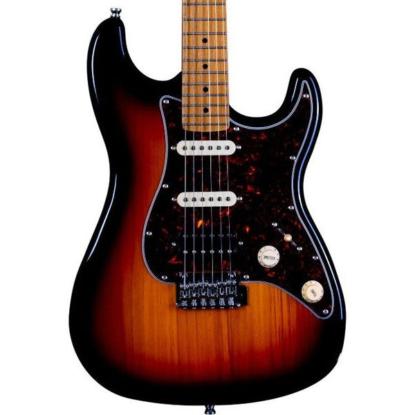 Jet JS-400 SB elektrisch gitaar vooraanzicht body
