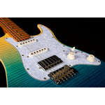 Jet JS-450 TBL elektrisch gitaar schuin aanzicht body