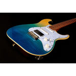 Jet JS-450 TBL elektrisch gitaar schuin aanzicht