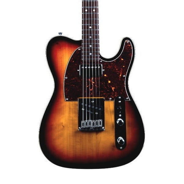 Jet JT-350 SB elektrisch gitaar vooraanzicht body