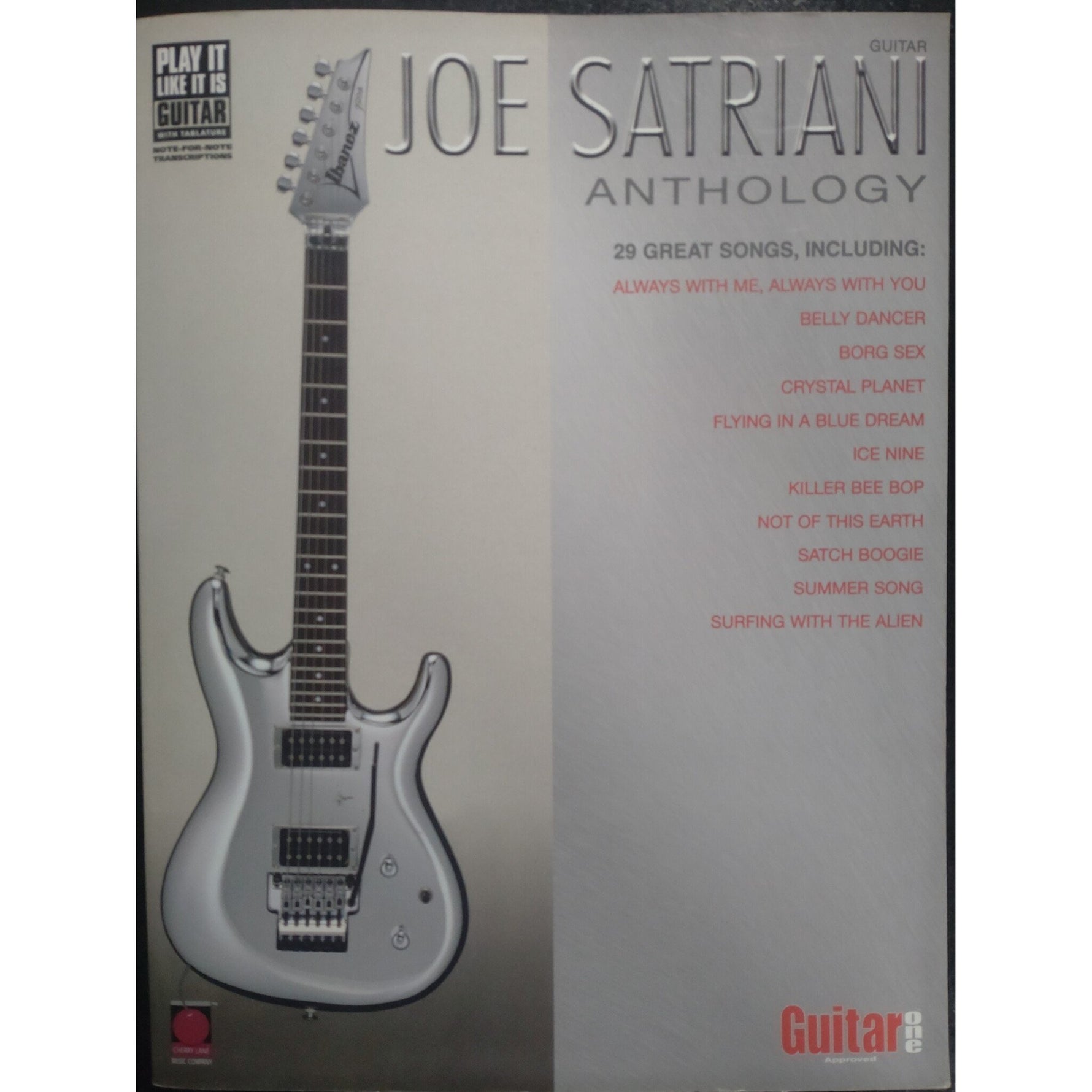 Cherry Lane Music Company Joe Satriani - Anthology - Gitaar met tablatuur