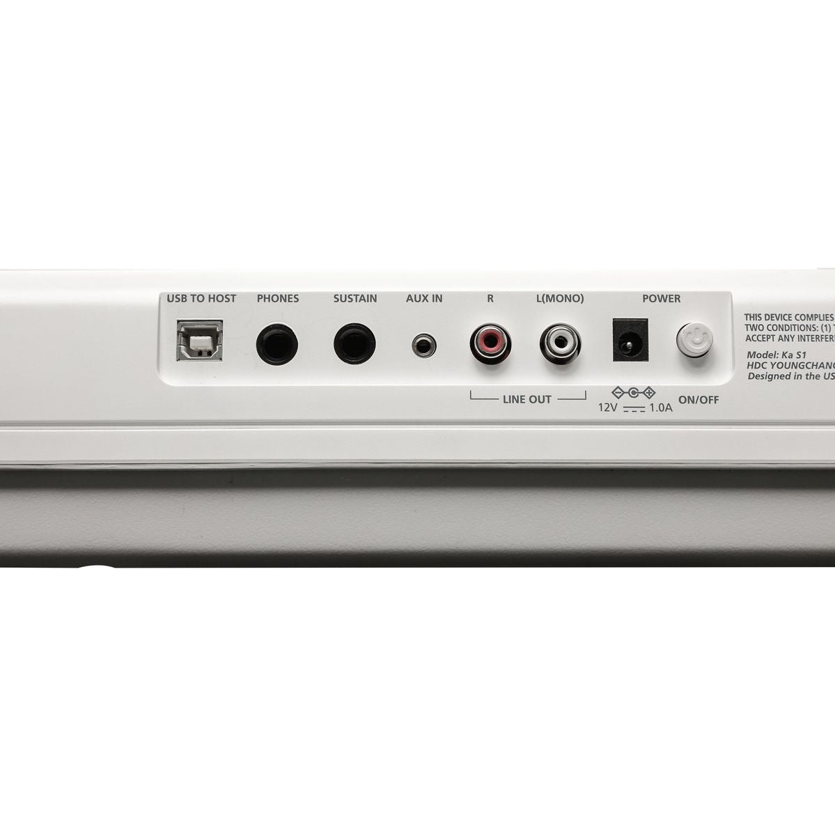 KaS1 wit Portable Digital Piano