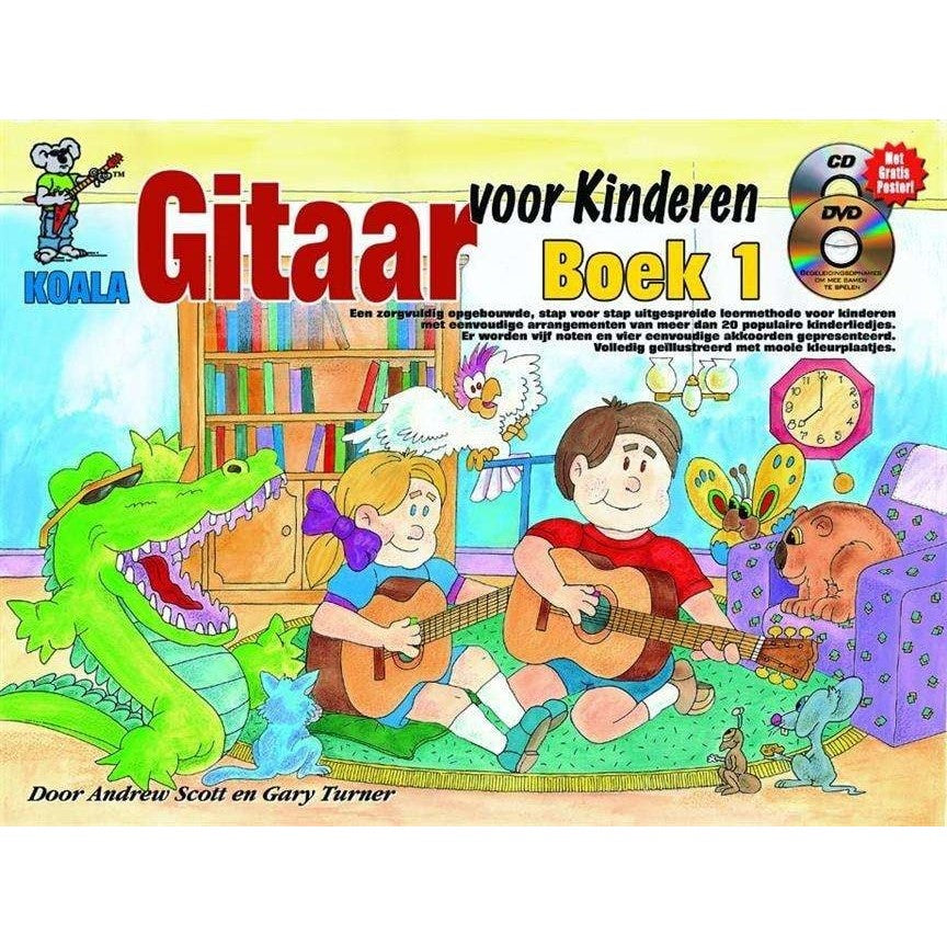 Koala Music Gitaar voor Kinderen lesboek