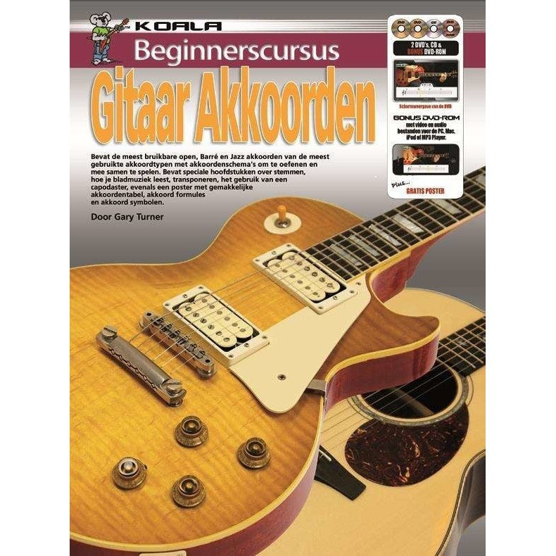 Koala Music LTP15050 Beginners Course Guitar Chords
