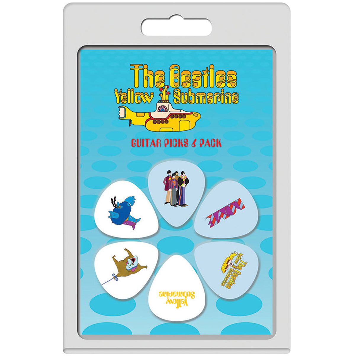 Yellow Submarine No 1 Plectrums - 6 Pack