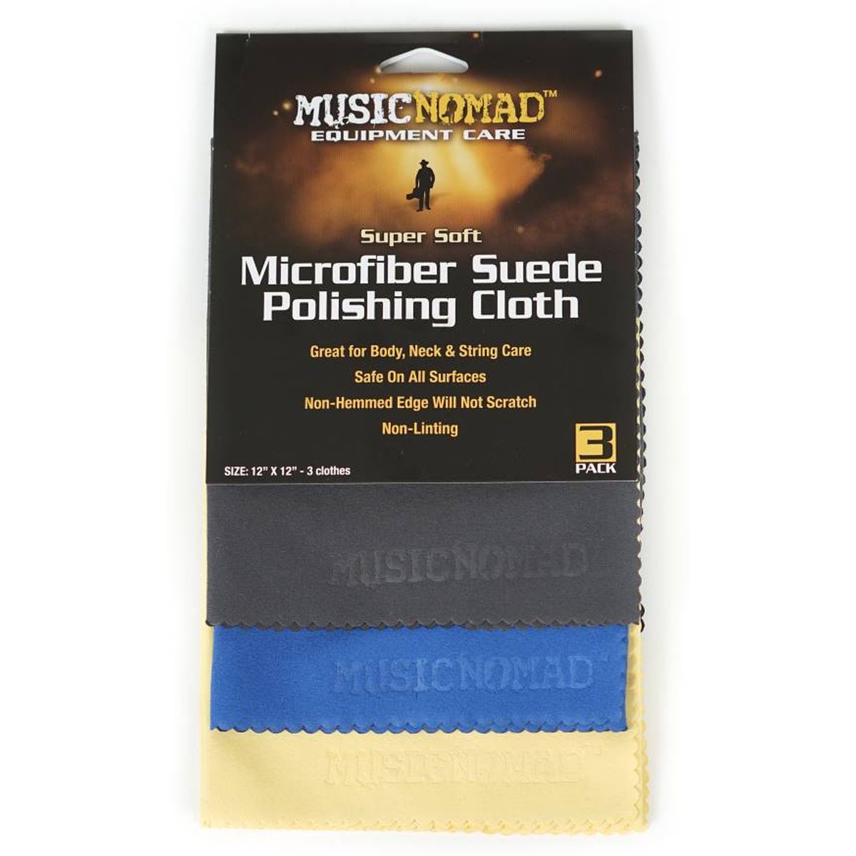 MN203 3 Microfiber Suede Cloth Pack