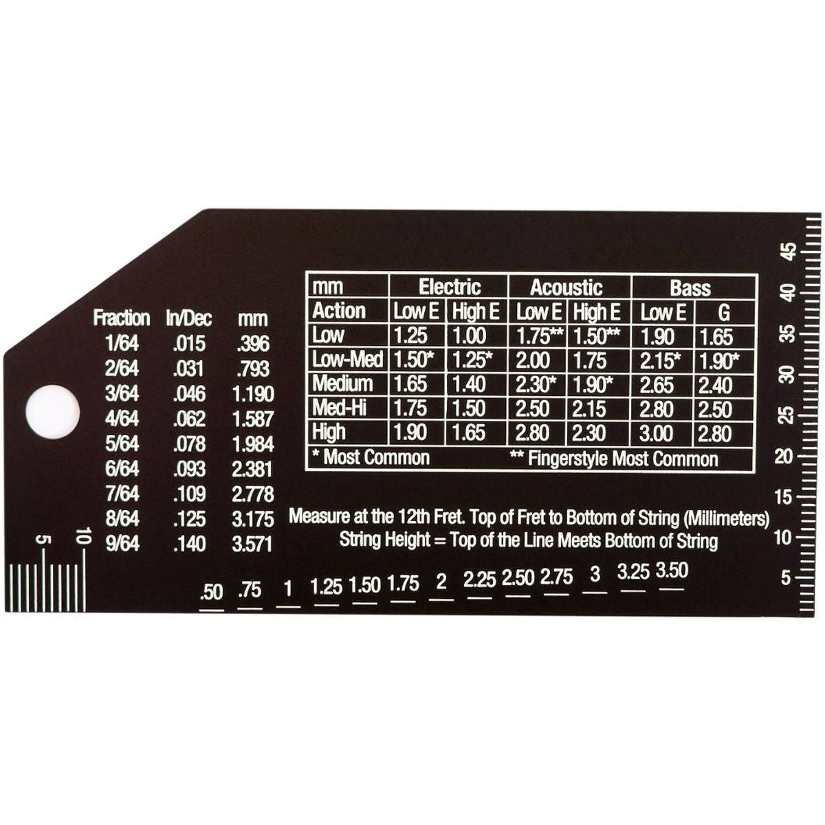 MN602 Precision String Action Gauge