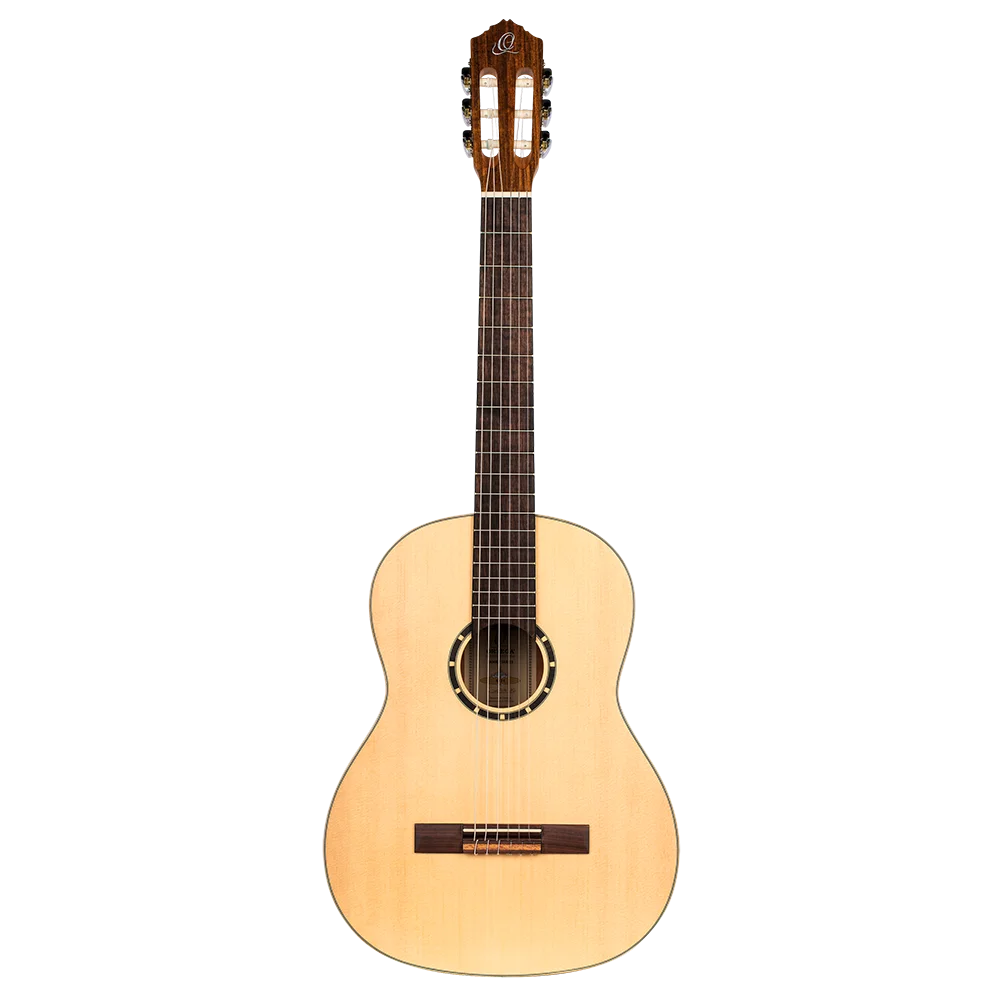 Ortega R121 klassiek gitaar aanzicht recht van voren