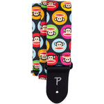 8298 Paul Frank Multi Colour Dots Poly gitaar riem