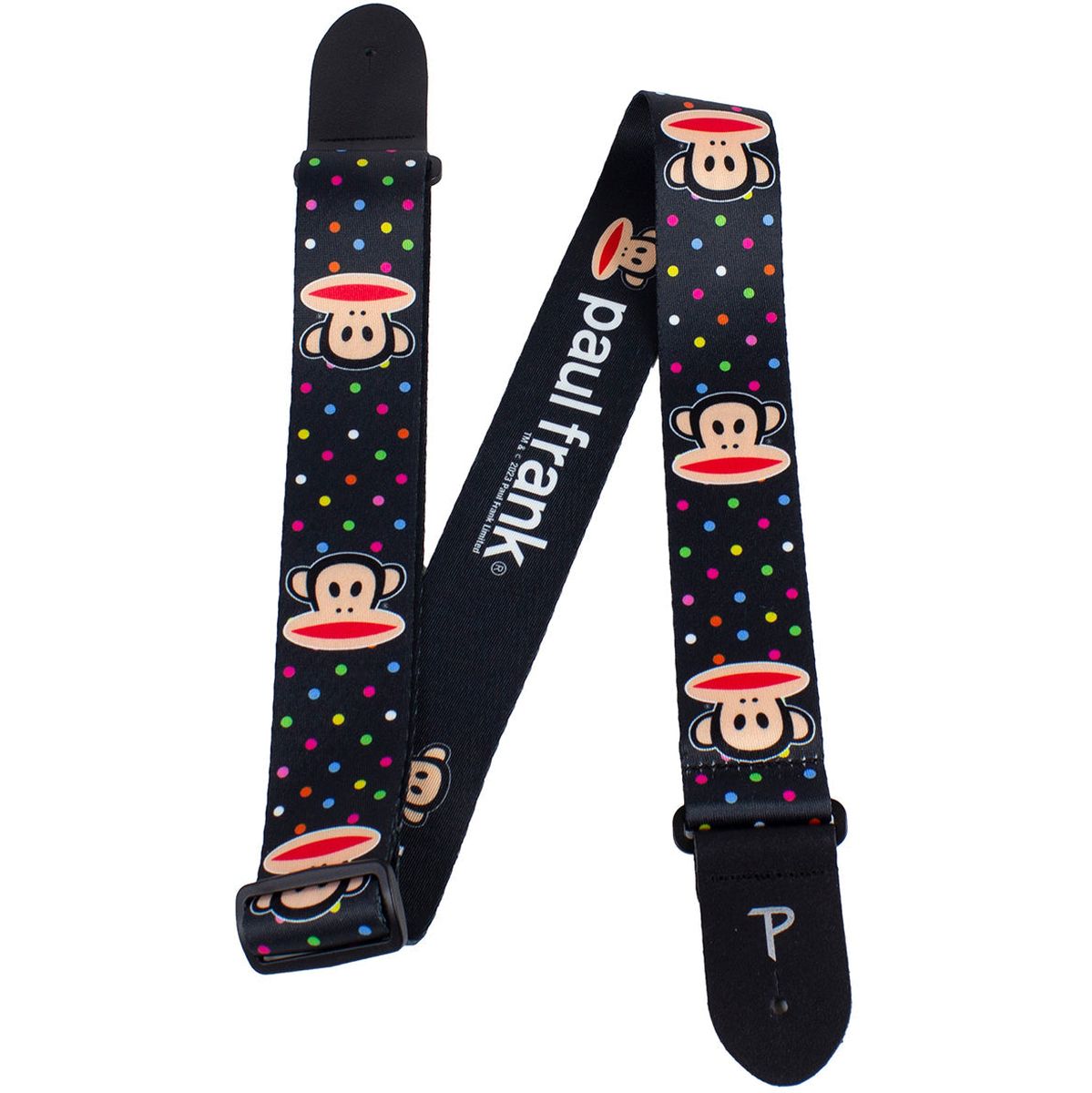 8299 Paul Frank Multi Colour Mini Dot Julius Poly gitaar riem