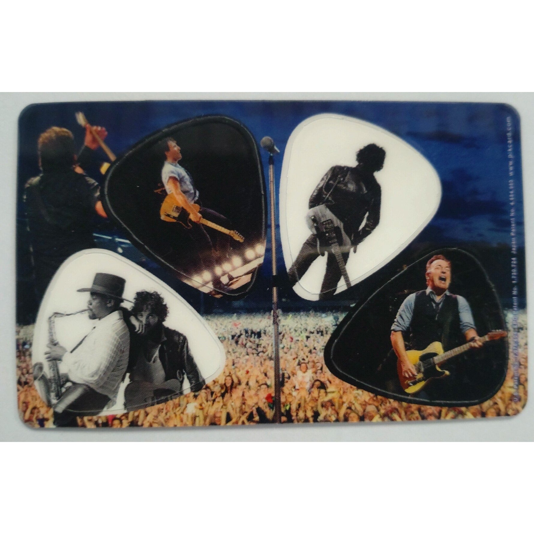 Bruce Springsteen plectrumkaart