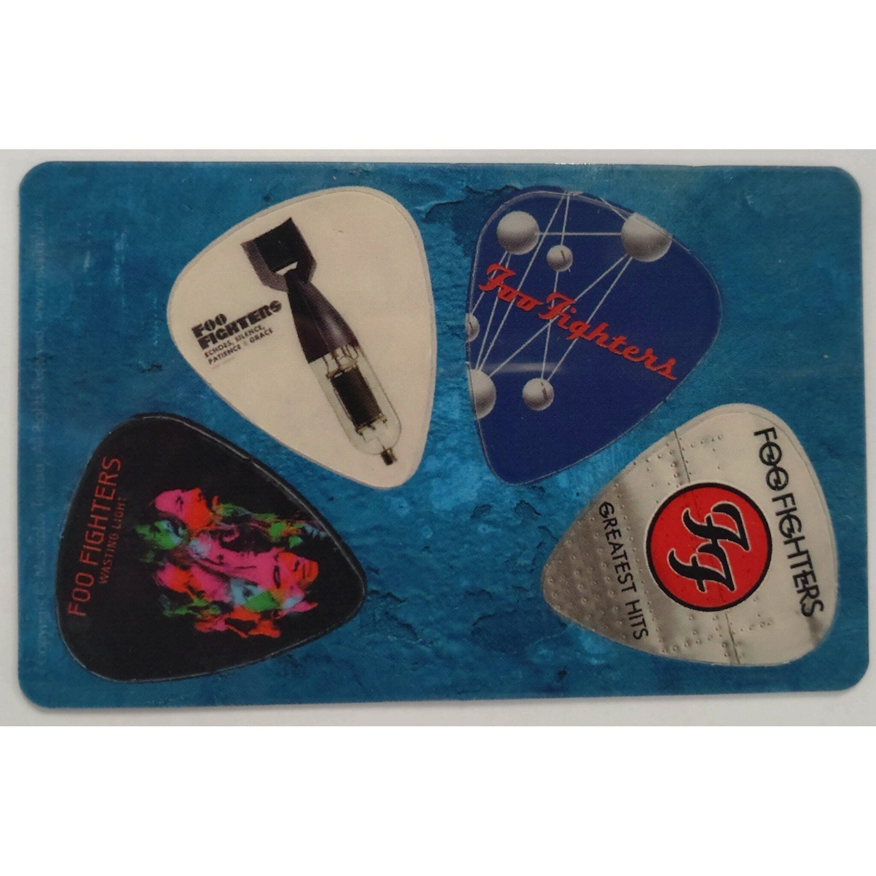 Foo Fighters plectrumkaart