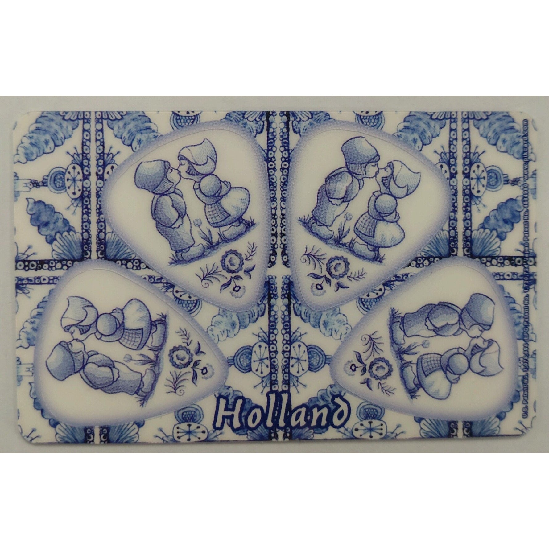 CLX Music Holland plectrum card