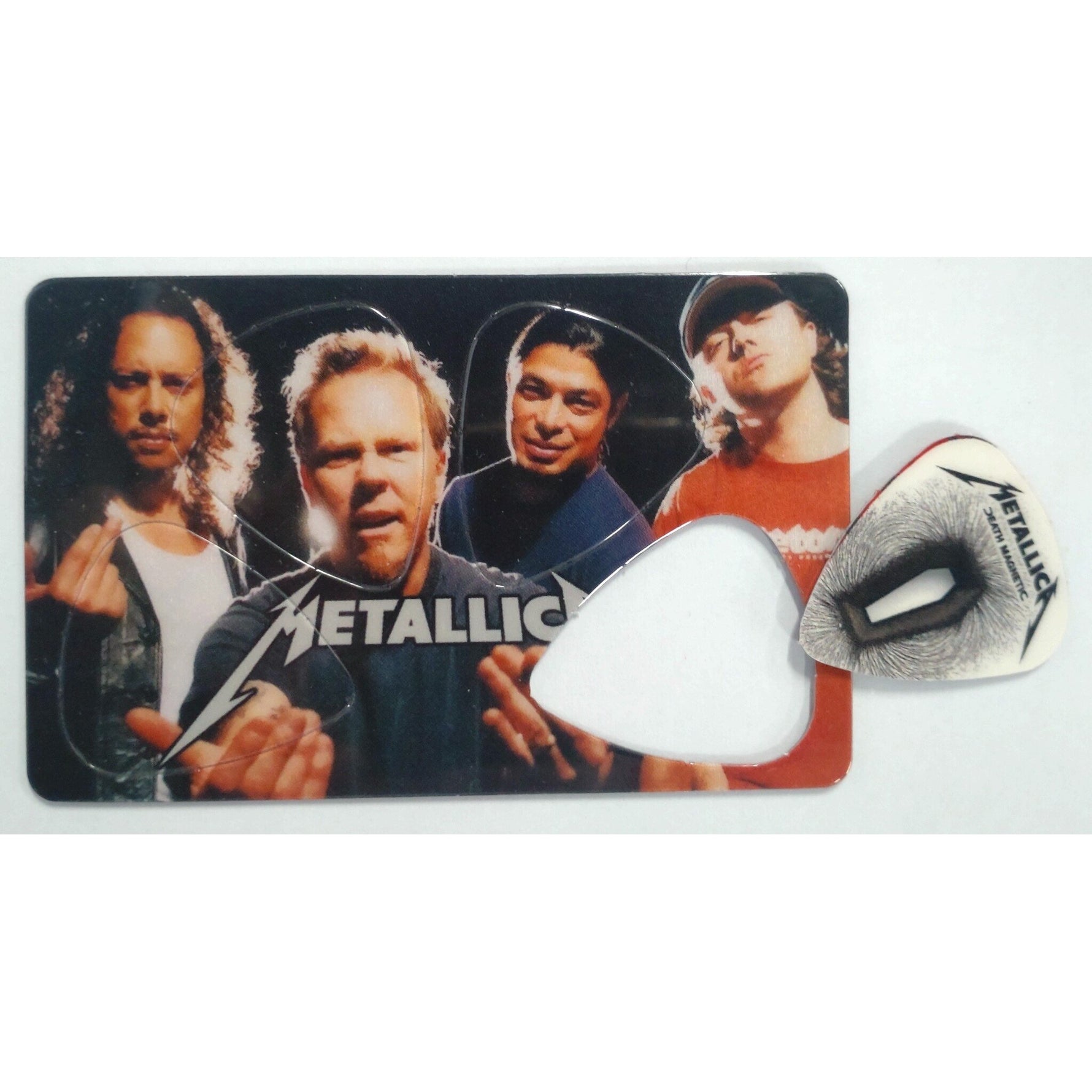 CLX Music Metallica pick card