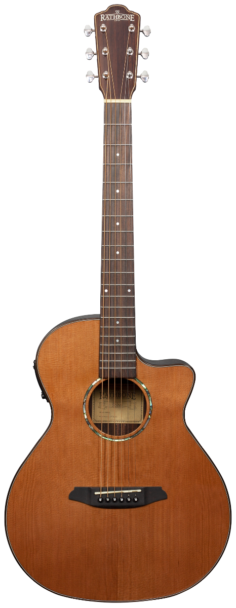 Rathbone R1CRCE akoestisch/elektrisch gitaar aanzicht recht van voren