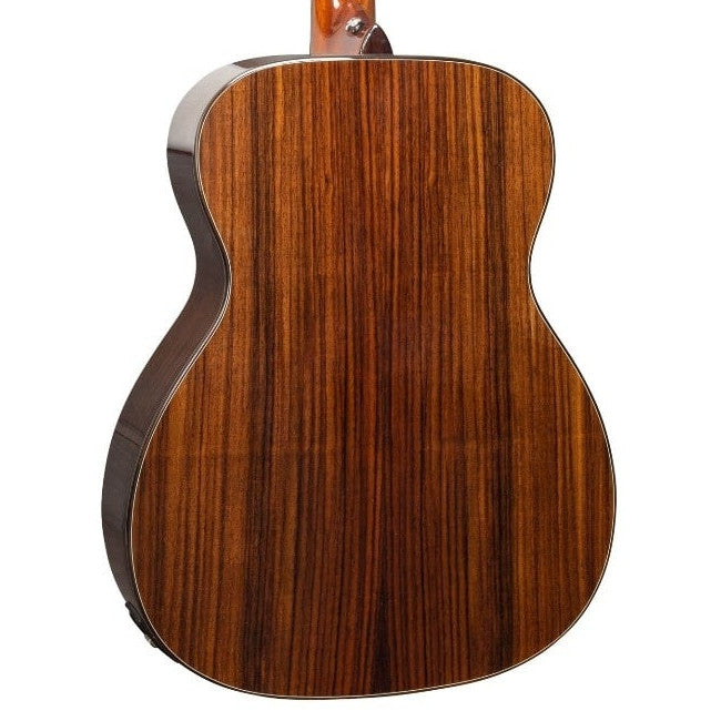 Rathbone R2CRE akoestisch/elektrisch gitaar achteraanzicht body