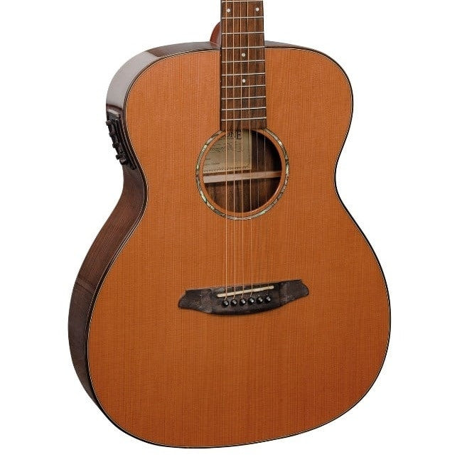 Rathbone R2CRE akoestisch/elektrisch gitaar vooraanzicht body
