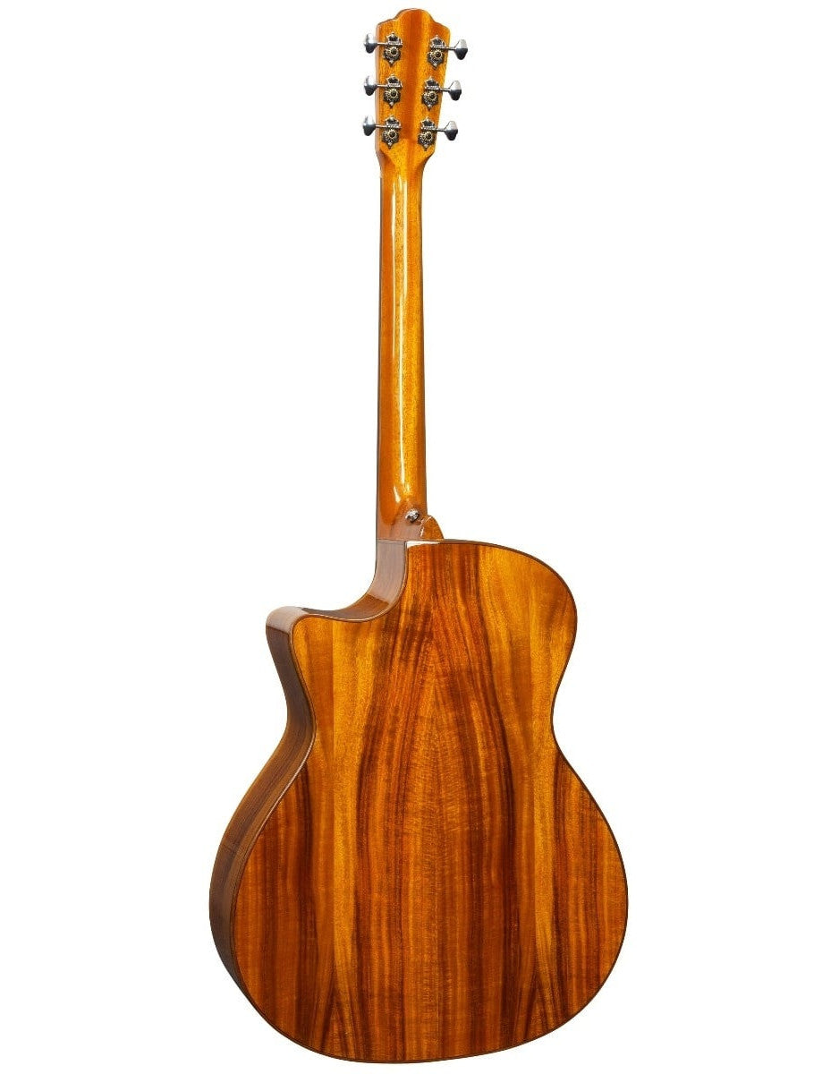 Rathbone R3SKCE akoestisch/elektrisch gitaar achteraanzicht