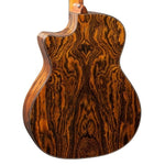 Rathbone R3SBCE akoestische/elektrisch gitaar achteraanzicht body