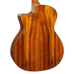 Rathbone R3SKCE akoestisch/elektrisch gitaar acheraanzicht body