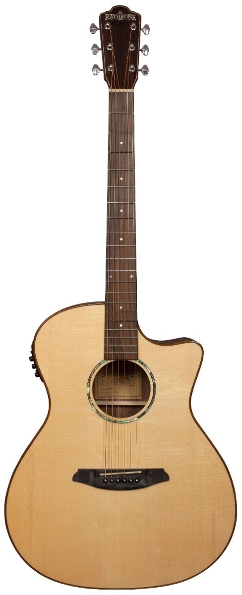 Rathbone R3SKCE akoestisch/elektrisch gitaar aanzicht recht van voren