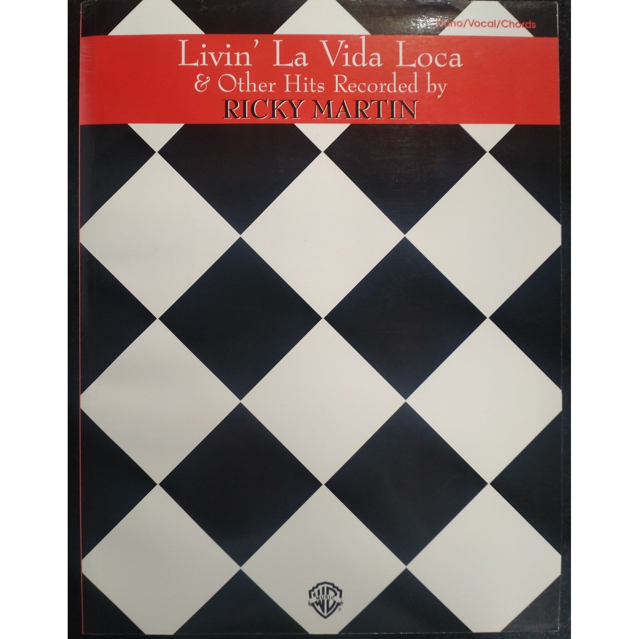 Warner Bros. Publications Livin' La Vida Loca - Ricky Martin - Piano, Zang en Gitaar