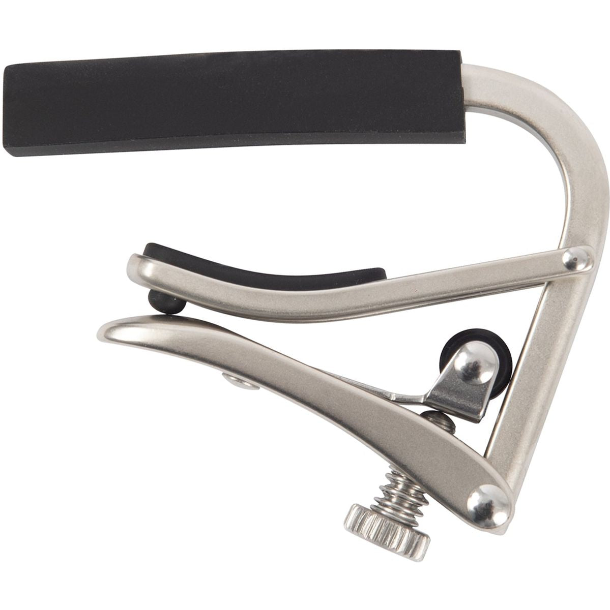 C1 gebogen capo voor akoestisch gitaar nickel