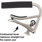 C1 gebogen capo voor akoestisch gitaar nickel