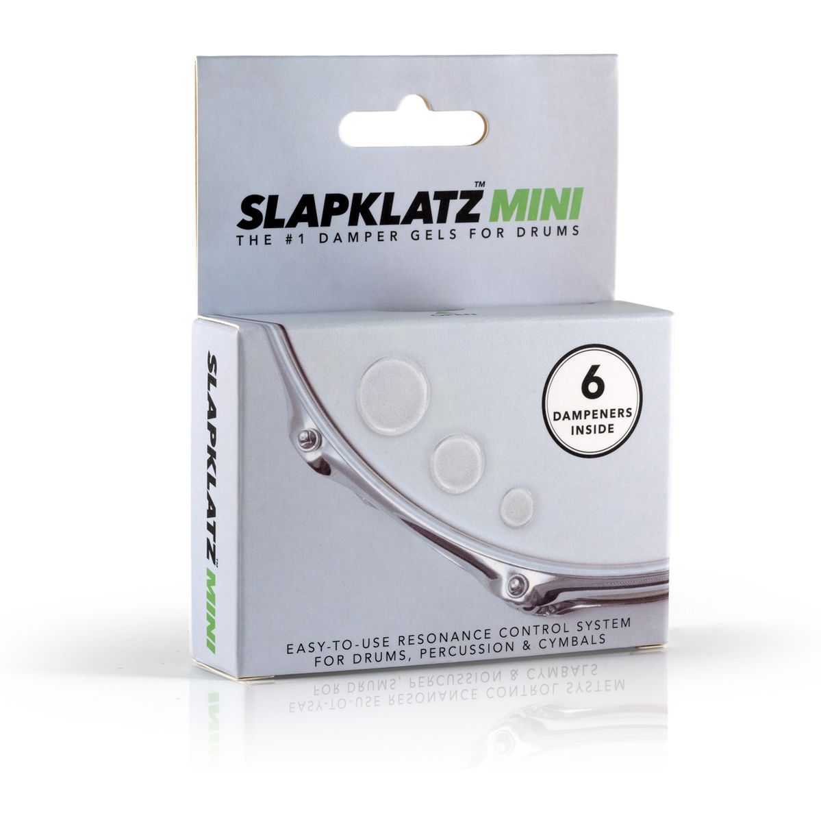 6 Mini Gel Pads w/ Case Clear