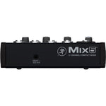 MIX5 Compacte mixer met 5 Kanalen en 8 Inputs